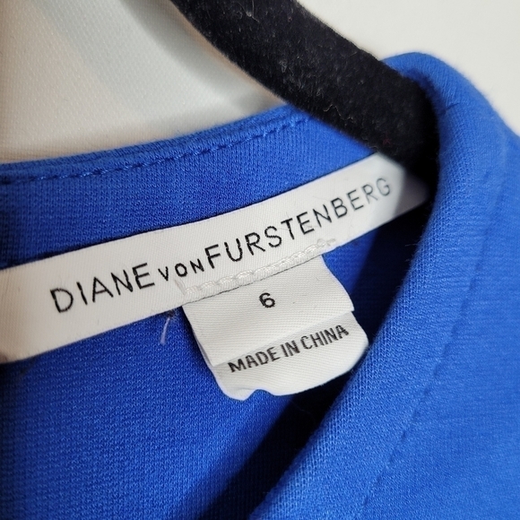 Diane Von Furstenberg Blue Cocktail Dress - Picture 12 of 15